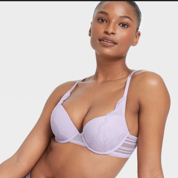 Woman’s High Apex Push-Up Bra- Violet 36A - Picture 3 of 5